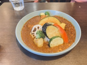 Hot屋さんの野菜カレー